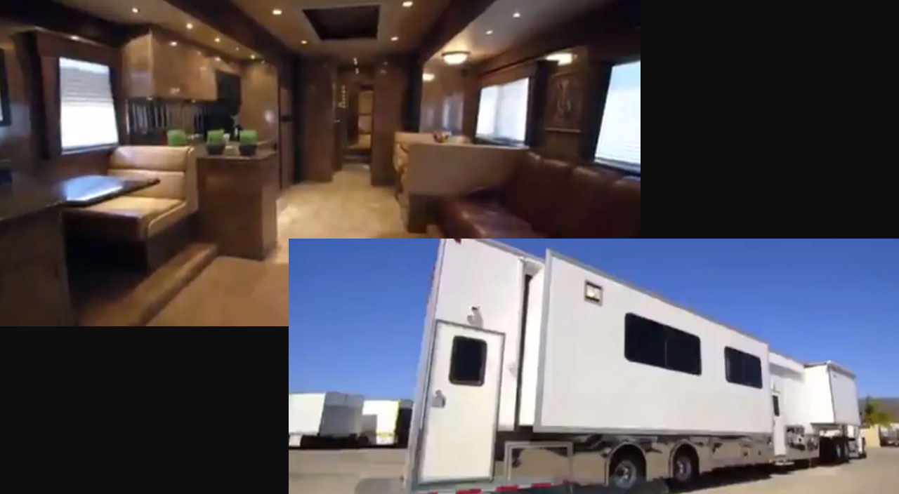 Brad Pitt’in seyyar sarayı Brad Pitt’in seyyar sarayı