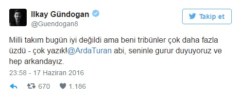 Manchester City'li yıldızdan Arda'ya destek