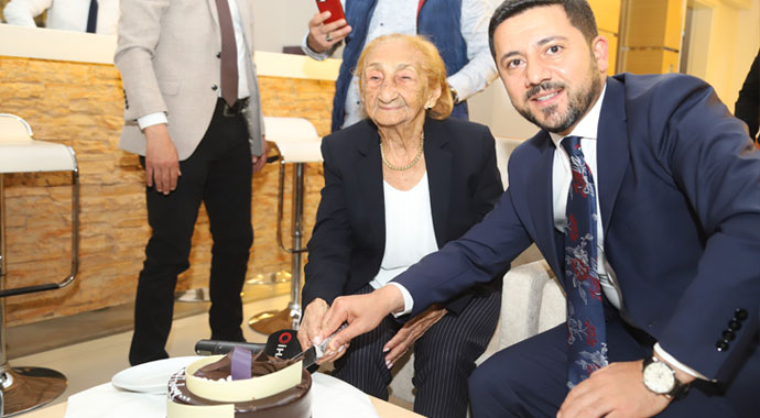 Brezilyalı turist 113. yaşını Kapadokya’da kutladı