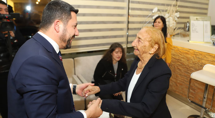 Brezilyalı turist 113. yaşını Kapadokya’da kutladı