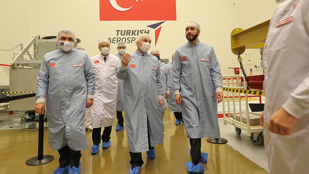 Cumhurbaşkanı Bukele TUSAŞ'ı ziyaret etti