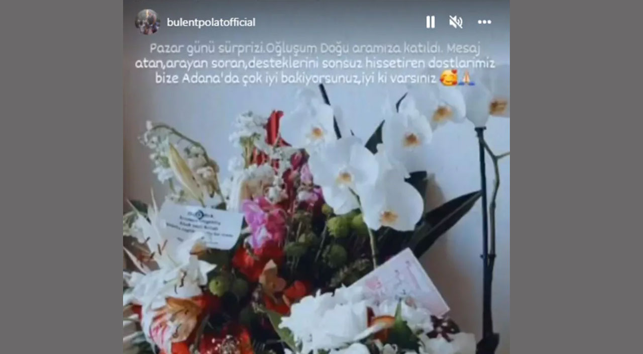 Bülent Polat baba oldu: Oğluşum Doğu aramıza katıldı Bülent Polat baba oldu: Oğluşum Doğu aramıza katıldı