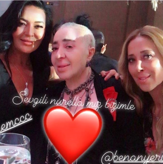 Ünlü Modacı Nur Yerlitaş, ameliyat sonrası ilk kez görüntülendi