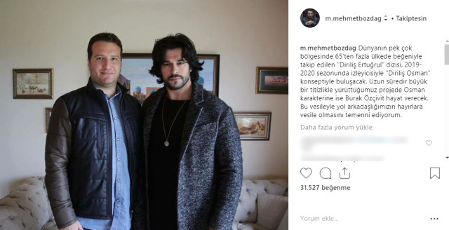 Diriliş Ertuğrul'un yapımcısından Burak Özçivit müjdesi