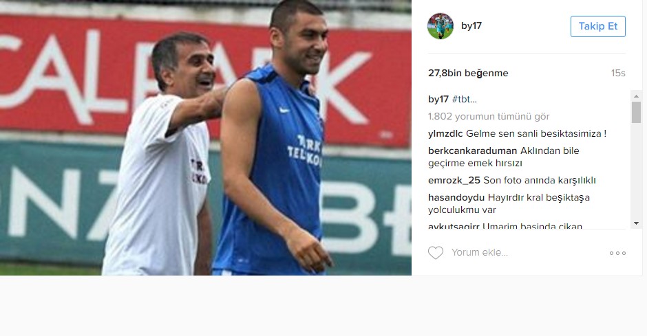 Burak Yılmaz adım adım Beşiktaş'a