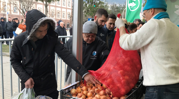 Bursa’da tanzim çadırlarına büyük ilgi
