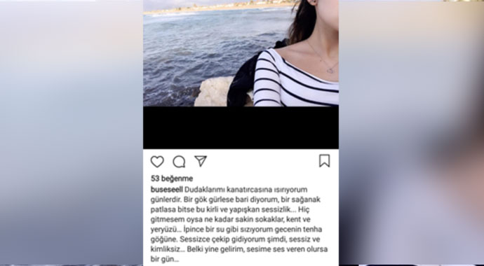 Buse’den yürek burkan paylaşım