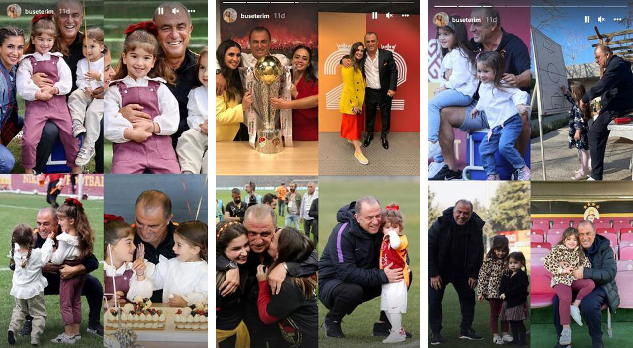 Galatasaray’dan ayrılan Fatih Terim'e kızları Merve ve Buse Terim’den destek