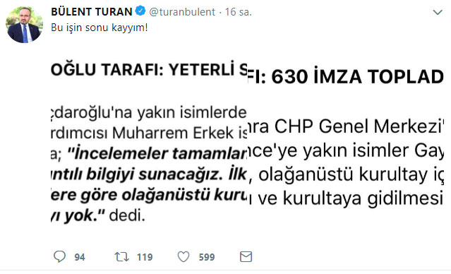 AK Parti'den bomba CHP çıkışı: Bu işin sonu kayyum