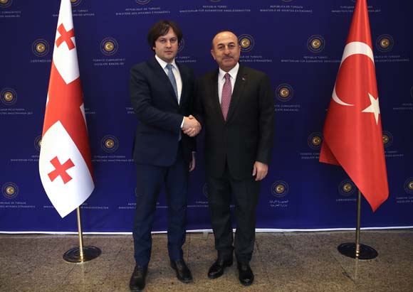 Çavuşoğlu, Kobakhidze ile görüştü