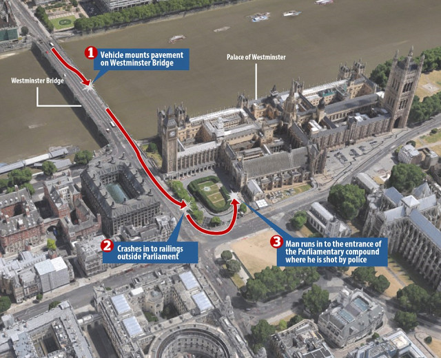 İşte Londra saldırısının adım adım krokisi