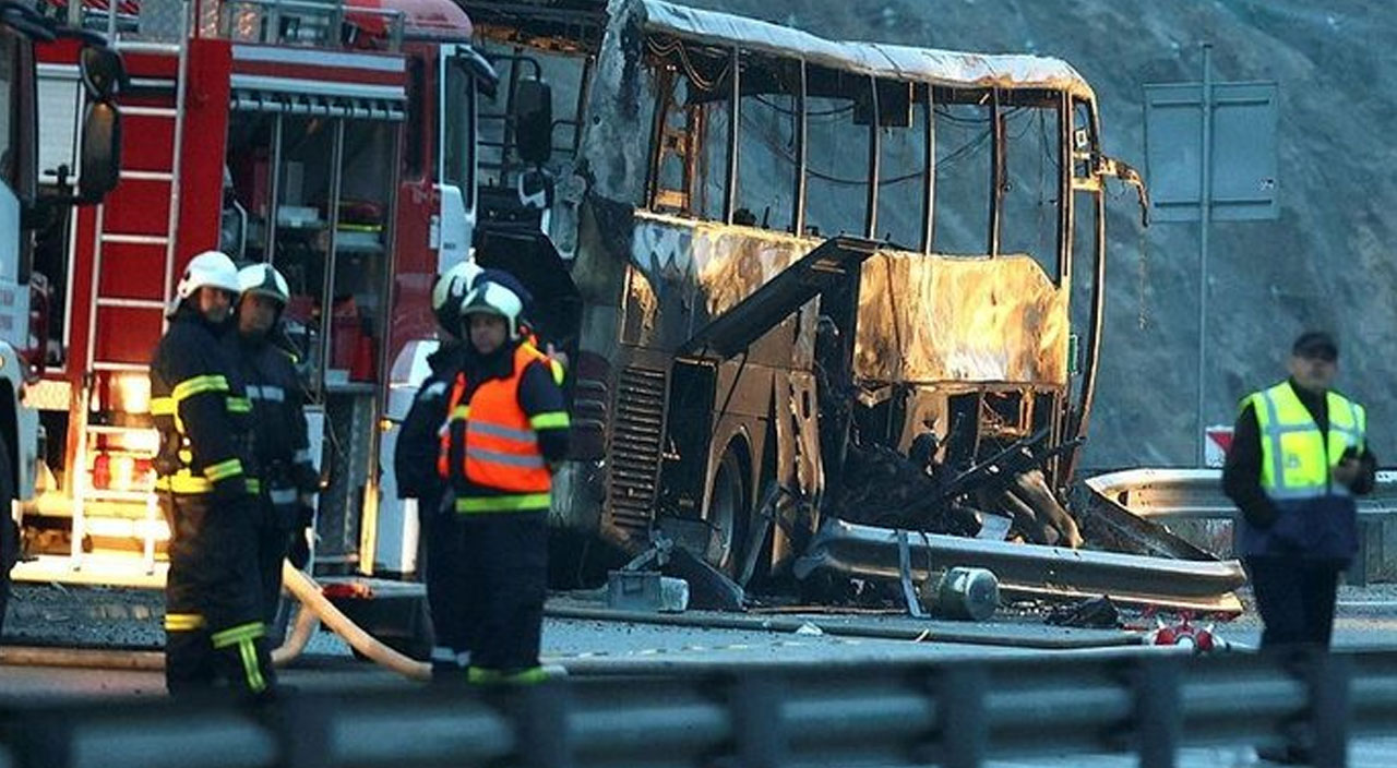 Bulgaristan’da alev alarak 44 kişiye mezar olan yolcu otobüs ile ilgili resmi açıklama geldi