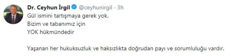 CHP'li milletvekilinden 'Gül' tepkisi CHP'li milletvekilinden 'Gül' tepkisi