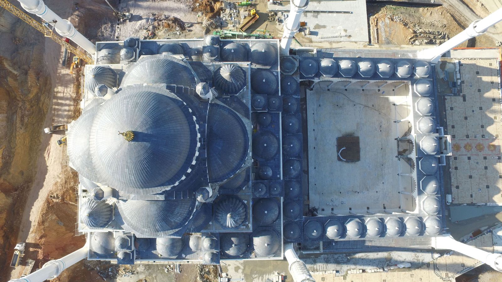 Çamlıca Camii'nde sona yaklaşılıyor