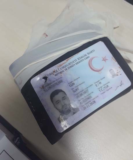 Cüzdanı, hayatını kurtardı