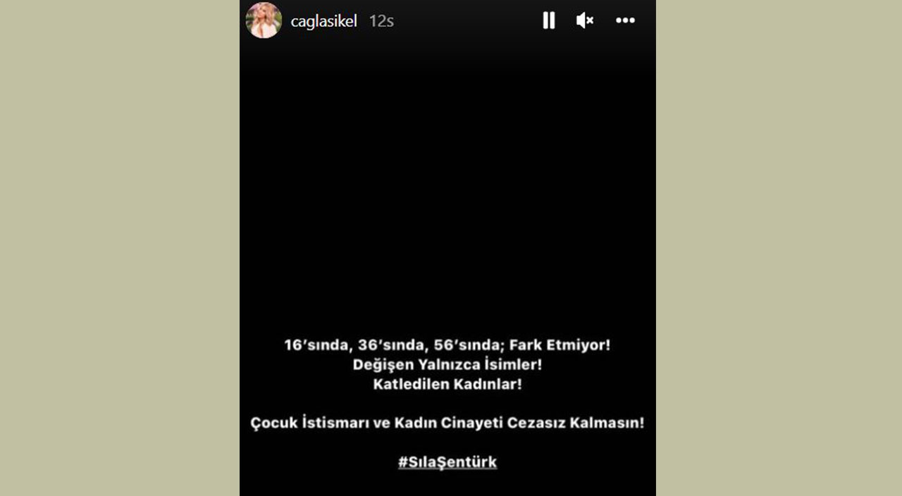 Ünlü isimlerden Sıla Şentürk cinayetine tepki yağdı: Nasıl kıydınız be caniler!