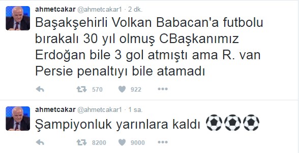 Ahmet Çakar Fenerbahçelileri çıldırttı