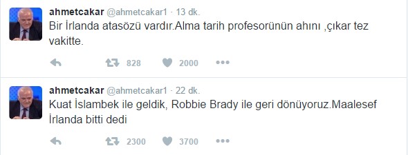 Ahmet Çakar'dan Milli Takım ve Fatih Terim'e gönderme