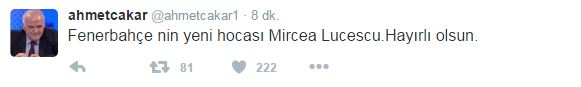 Bomba iddia: 'Lucescu Fenerbahçe'ye hayırlı olsun'