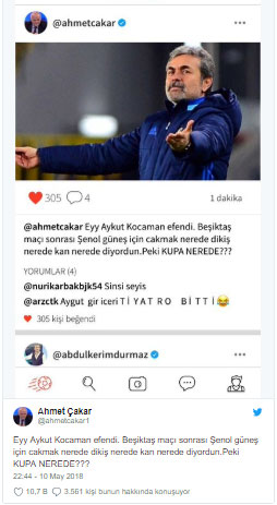 Ahmet Çakar'dan olay tweet! Ortalığı salladı...