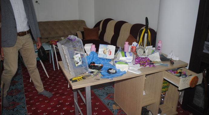 Hırsızların hedefi bu kez cami oldu