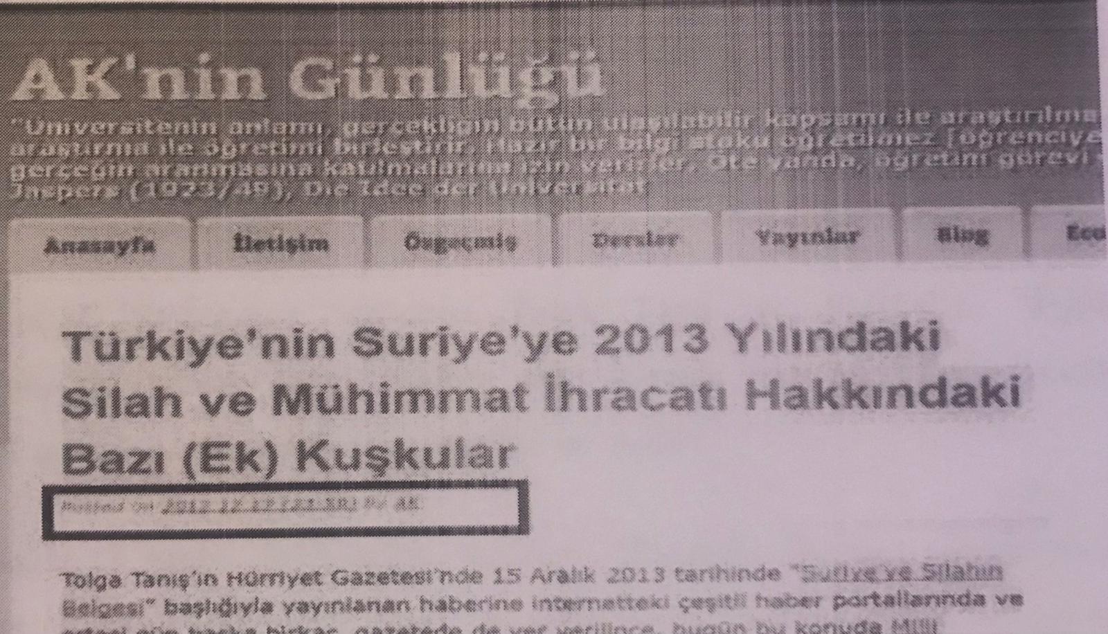 MİT Tırları kumpası ve Türk-Alman Üniversitesi’ndeki ilginç isim