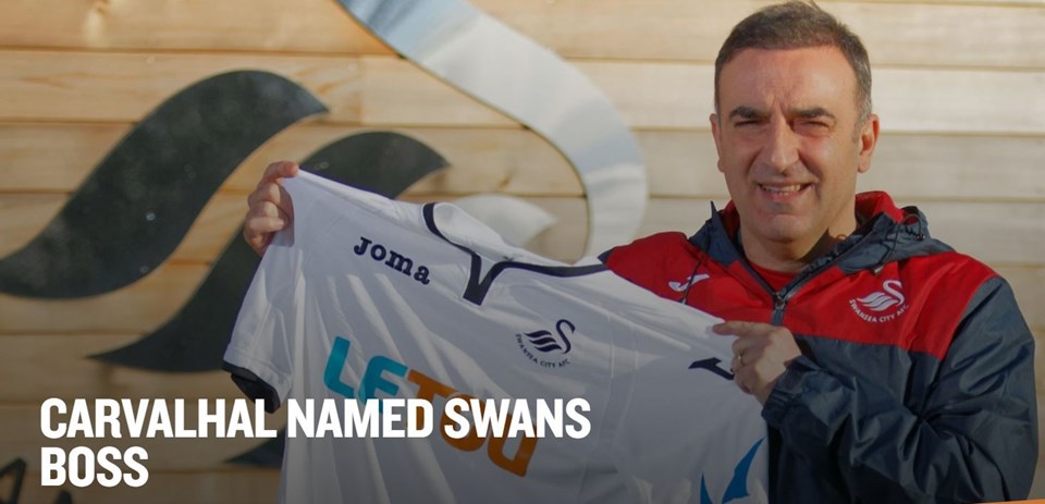 Carlos Carvalhal'in yeni takımı Swansea City (Son Dakika Transfer haberleri)
