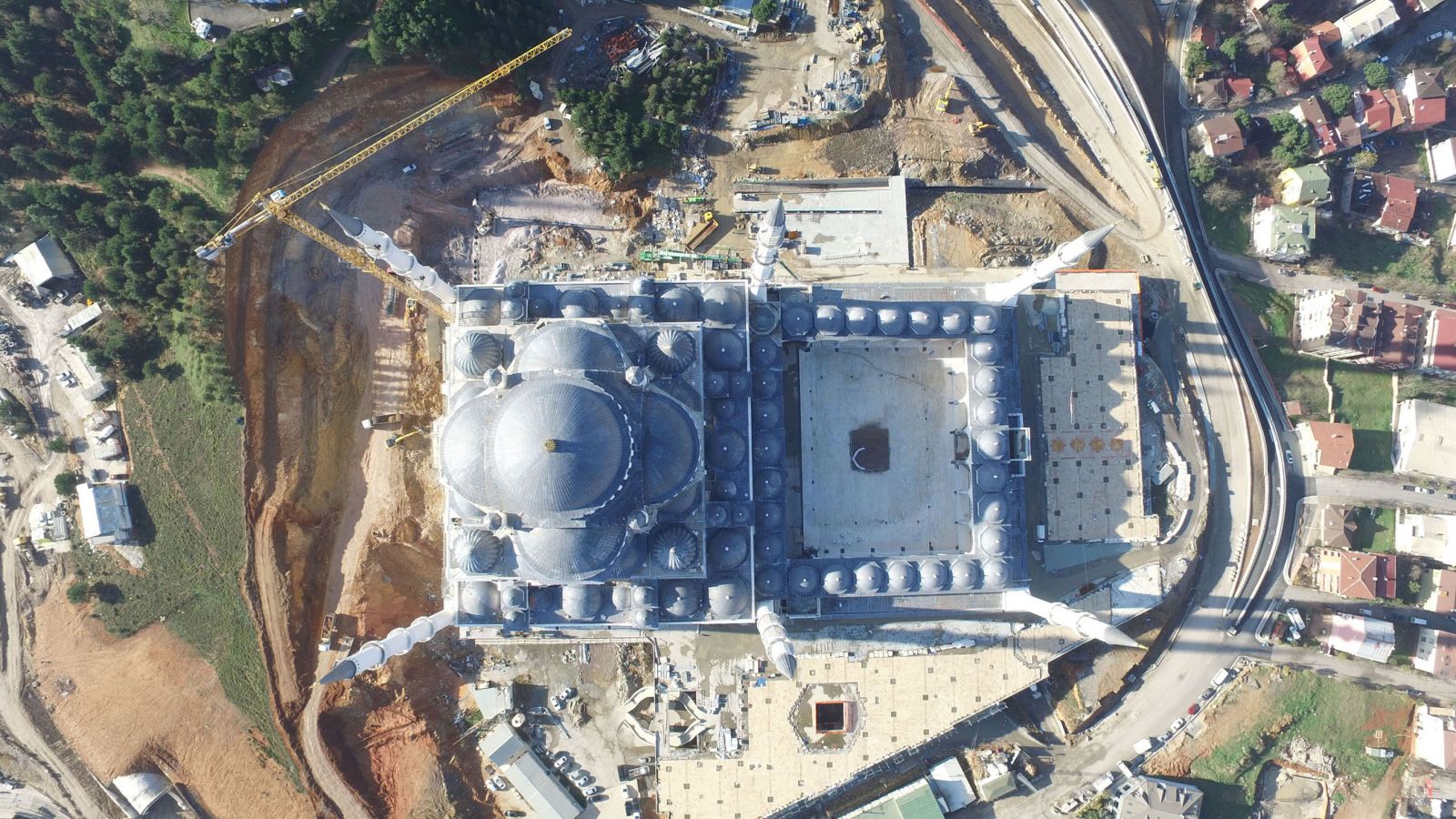 Çamlıca Camii'nde sona yaklaşılıyor