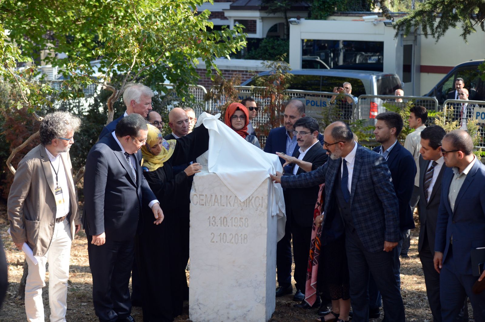 Gazeteci Cemal Kaşıkçı öldürülmesinin 1'inci yıl dönümünde anıldı