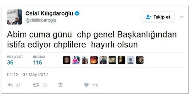 Kılıçdaroğlu istifa mı ediyor?