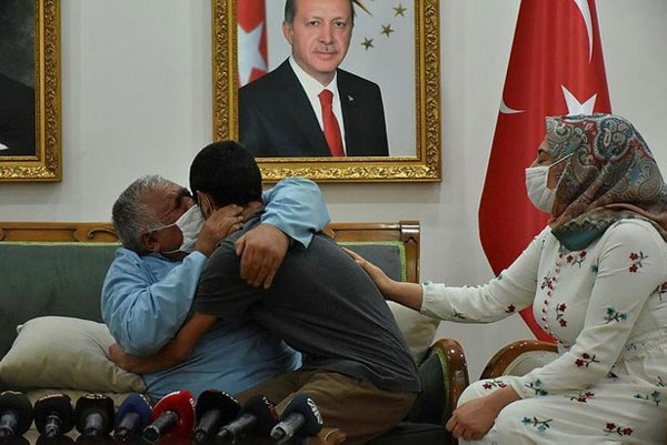 En güçlü silah anne yüreği