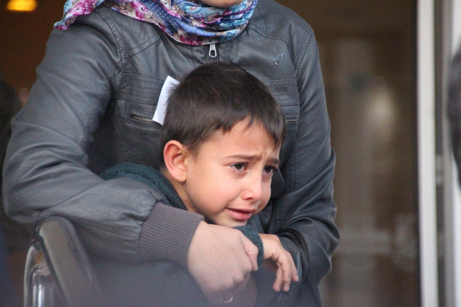 Belediye çalışanının cenazesinde çocuklarının feryadı yürekleri dağladı