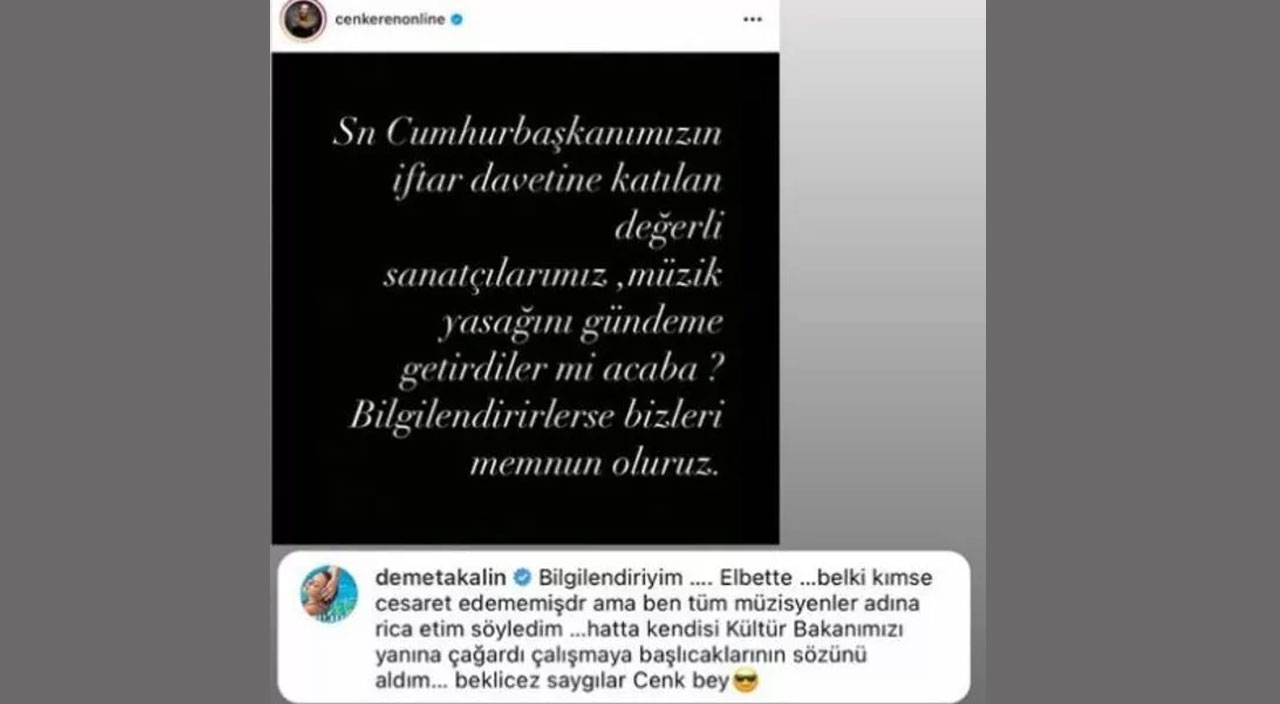 Cumhurbaşkanı Erdoğan, Demet Akalın’ın talebini duyunca bakanı hemen yanına çağırdı Cumhurbaşkanı Erdoğan, Demet Akalın’ın talebini duyunca bakanı hemen yanına çağırdı