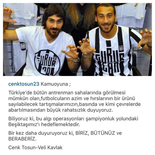 Veli Kavlak ile Cenk Tosun tekme tokat birbirine girdi!