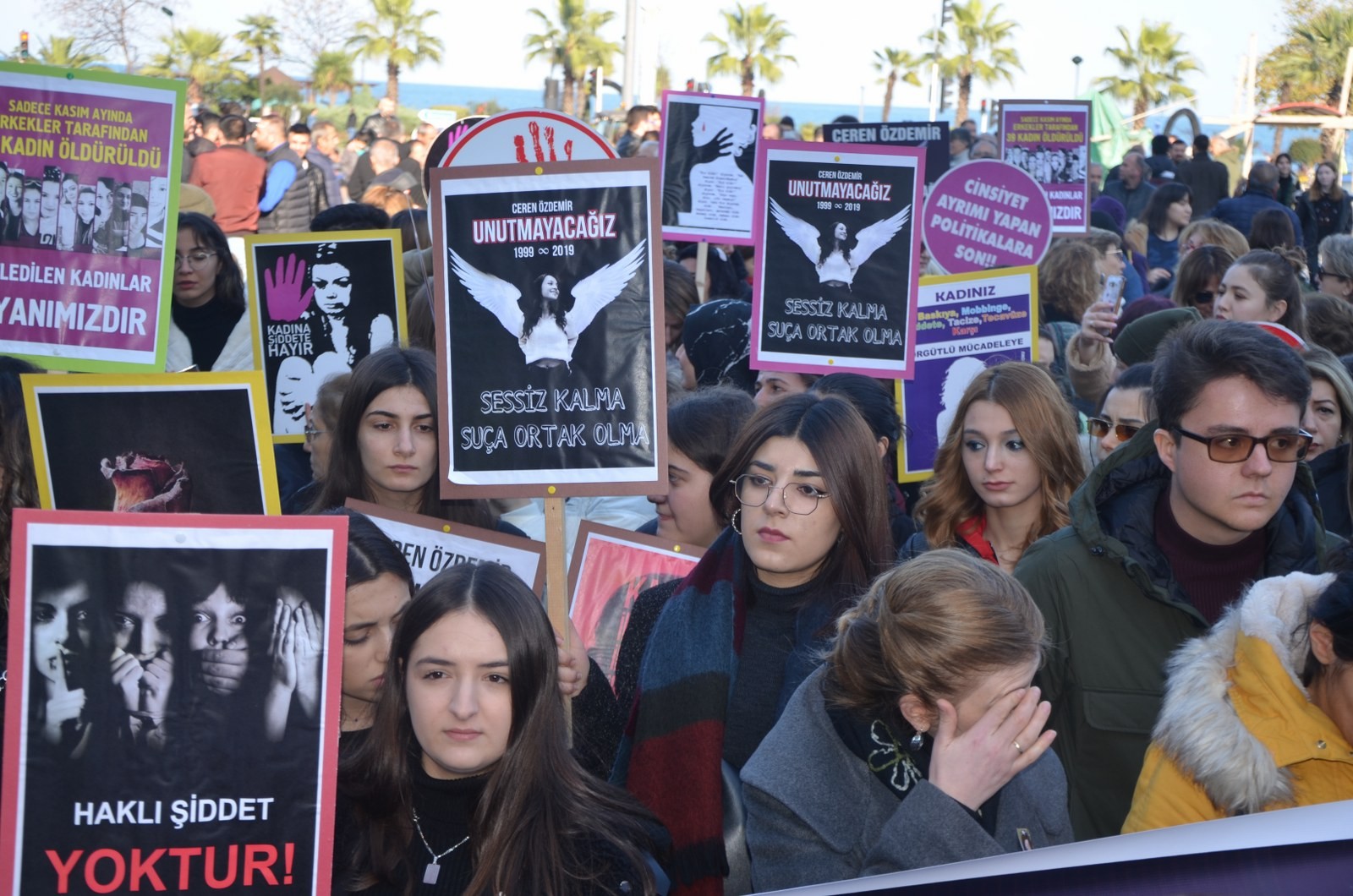 Ceren için Fatsa’da 3 bin kişi yürüdü