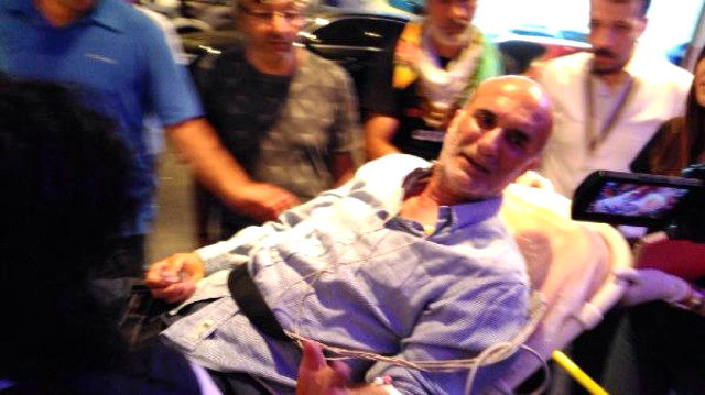 Tekin Bingöl CHP'nin yürüyüşünde fenalaştı