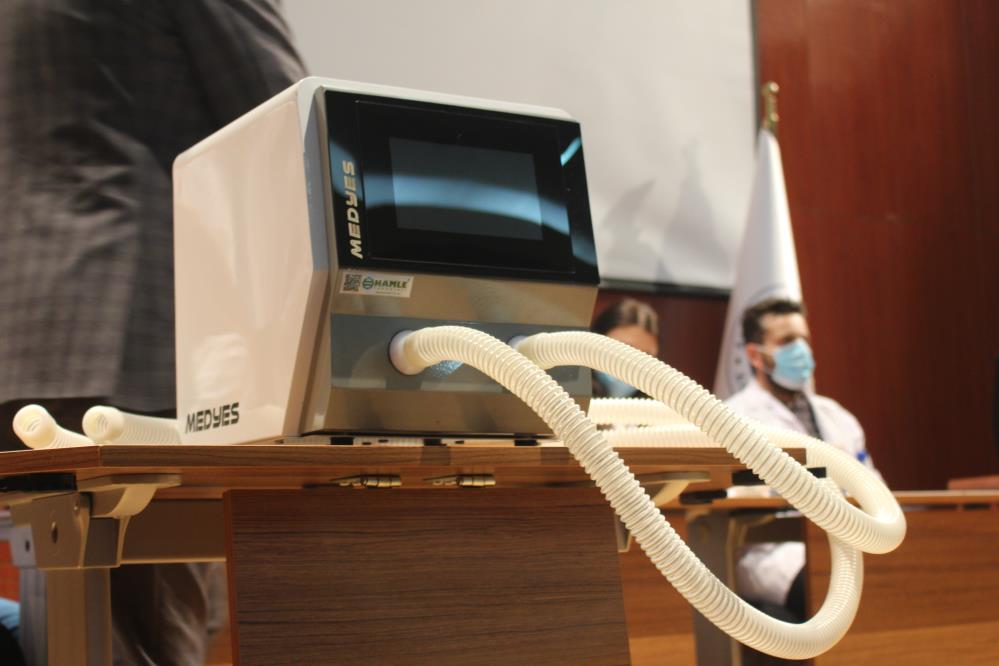 Koronavirüs hastaları milli cihaz ile daha kolay nefes alacak