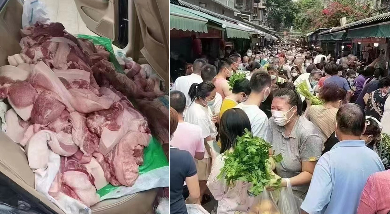 Çin'de vakalar arttı kısıtlamalar geri döndü: Halk marketlere hücüm etti