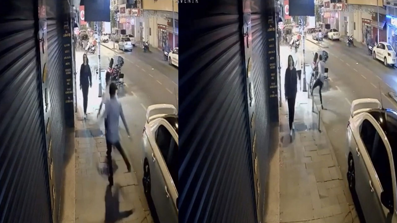 Yan baktın dedi, bıçağı kalbine sapladı!