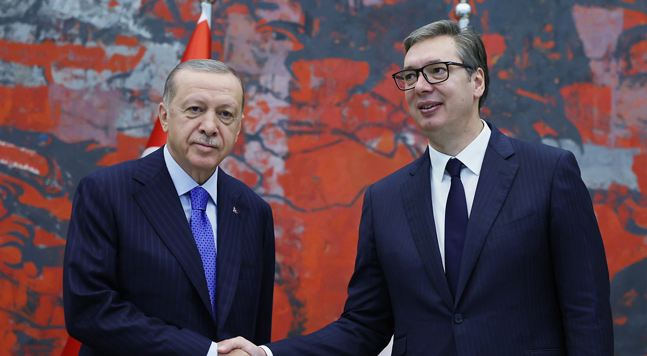 Cumhurbaşkanı Erdoğan, Balkan turundaki ikinci durağı Sırbistan'da Cumhurbaşkanı Erdoğan, Balkan turundaki ikinci durağı Sırbistan'da