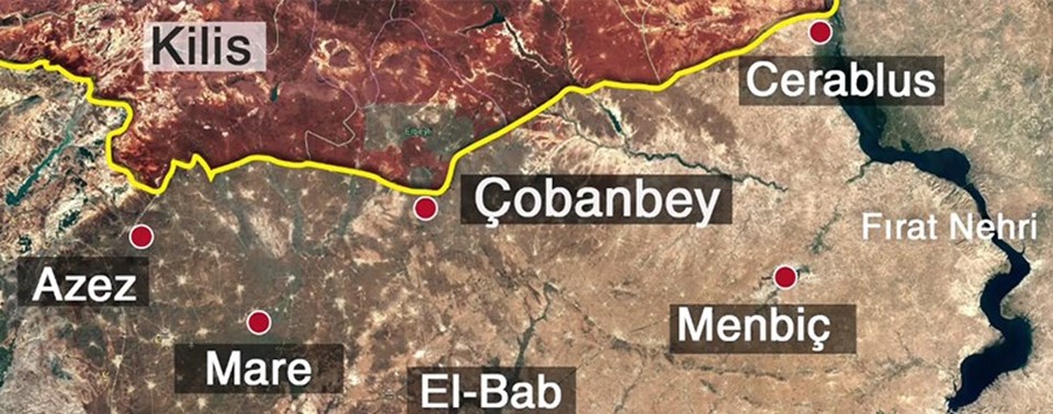 Türk tankları Çobanbey'de