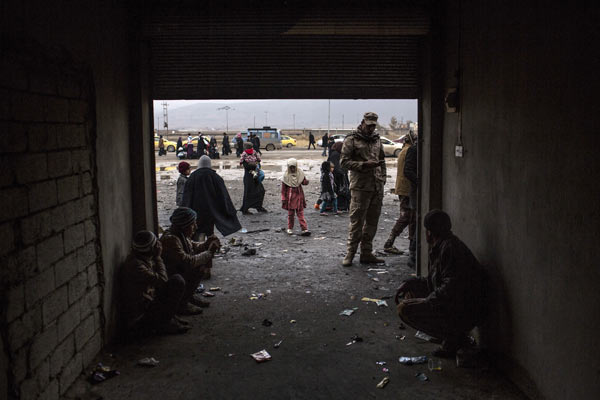 Musul'dan şoke eden fotoğraf!