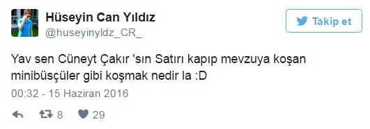 Cüneyt Çakır geceye damga vurdu