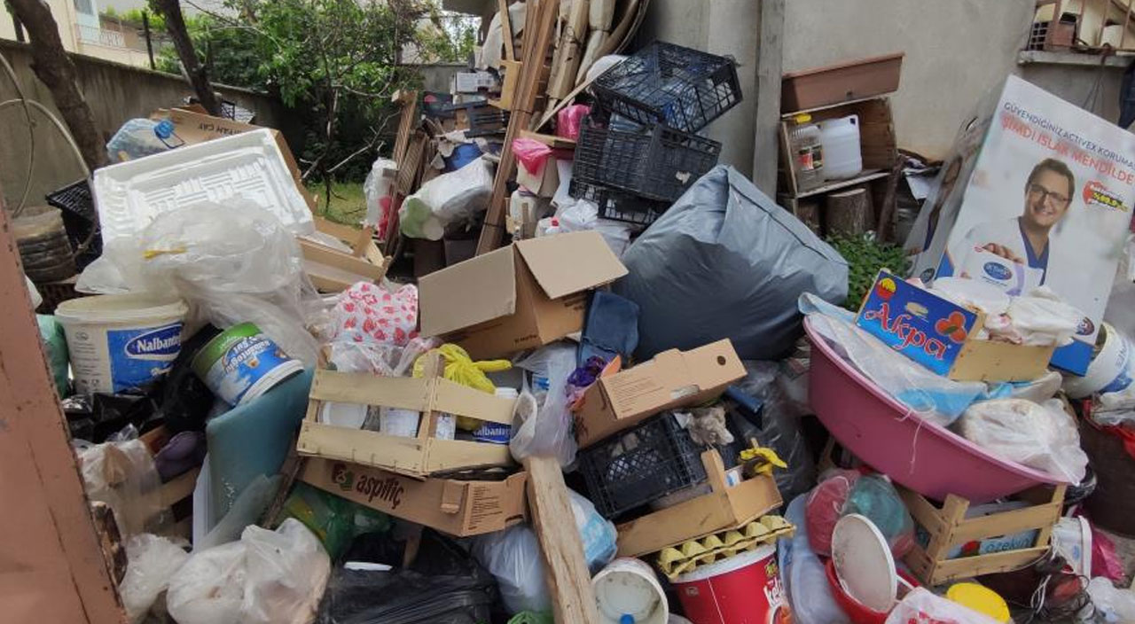 Beklenmedik manzara! 2 katlı evden çıkanları görenler şaşkınlığını gizleyemedi