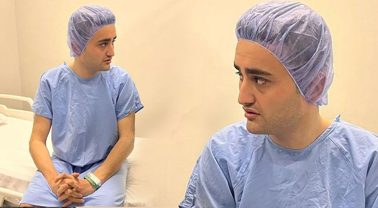 CZN Burak hastaneden paylaştı, sevenlerini korkuttu