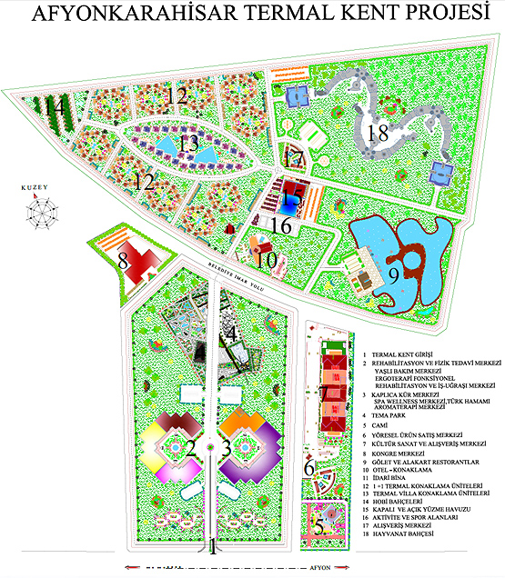 Türkiye'nin en büyük termal kenti kuruluyor