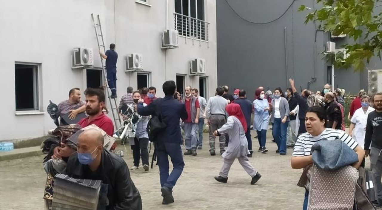 Bursa’da tekstil fabrikasında yangın!