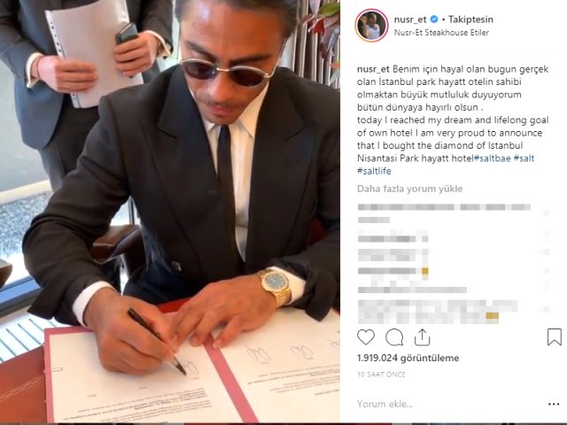 Nusret Gökçe İstanbul'da otel aldı