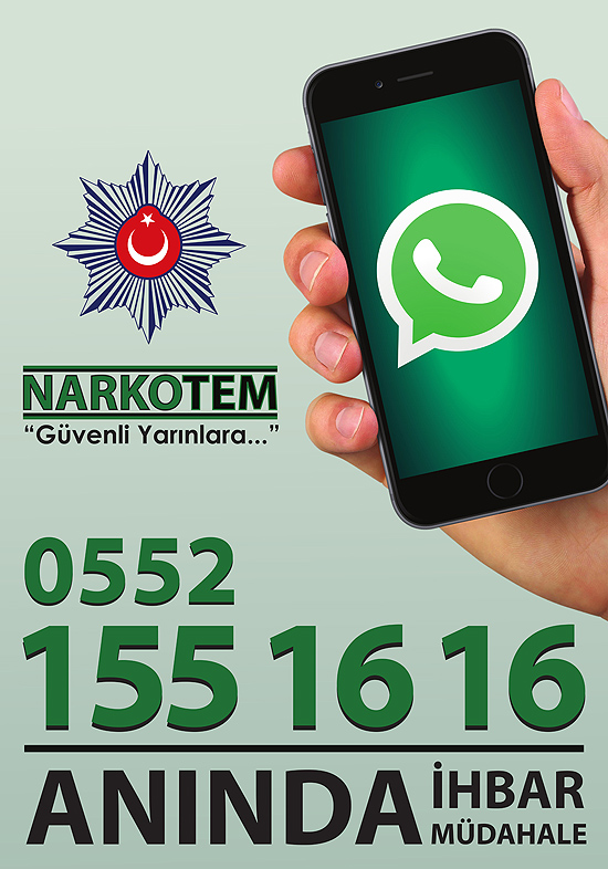 Uyuşturucuyla mücadelede WhatsApp dönemi