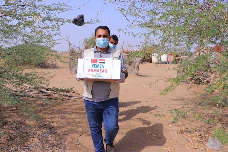 Türkiye’den Yemen’e Ramazan yardımı
